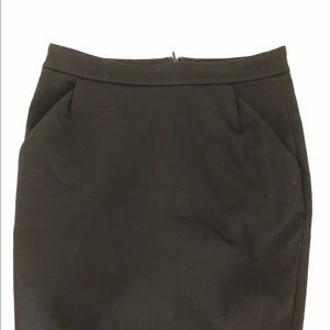 Express black pencil skirt